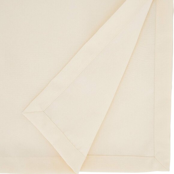 16 X 72 in. Casual Design Everyday Oblong Table Runner, Ivory - Picture 3 of 4